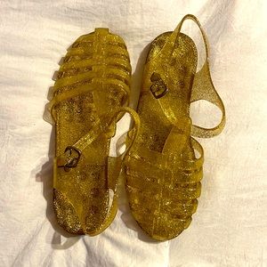 90’s Jelly Glitter Sandals